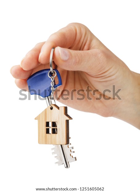 Keys Real Estate Hand Isolated On Stock Photo 1251605062 | Shutterstock