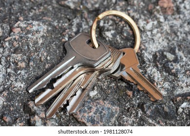 The Keys That Have Fallen Are On The Stone. Don't Get Home. High Quality Photo