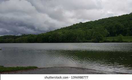 Keystone Lake In Keystone State Park, PA