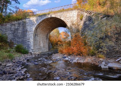 Keystone Stone Arch Bridge, Ramsay, Michigan