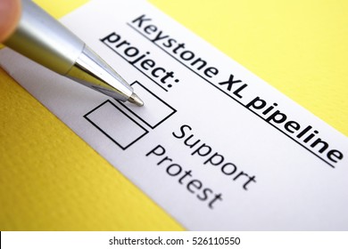 Keystone XL Pipeline Project: Support.