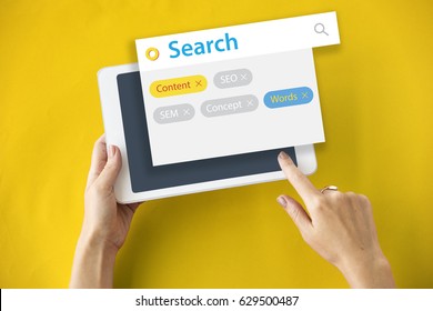 Keyword Seo Content Website Tags Search