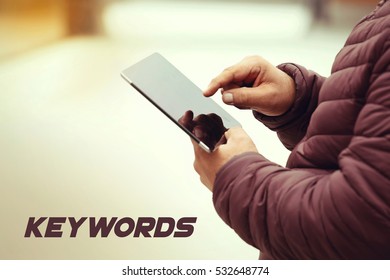 Keywords, Technology Concept