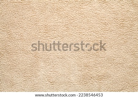 Khaki polar fleece texture background