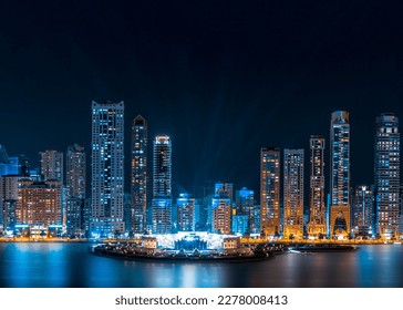 Khalid lake one of the famous destination in Sharjah - Powered by Shutterstock