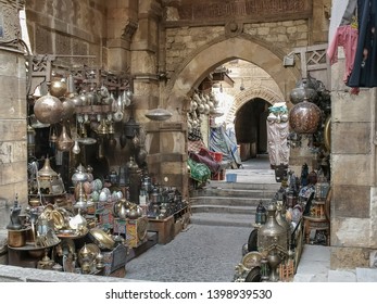 Khan El Khalili Market In Cairo, Egypt