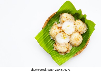 Khanom Krok, Thai Coconut Milk Dessert. Coconut Rice Pancake