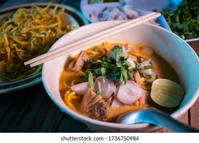 Khao Soi Traditional Thai Food Khao Stock Photo 1736750984 | Shutterstock