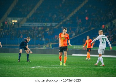 Kharkiv, Ukraine - October 27, 2019: Midfielder Taras Stepanenko In The Match Shakhtar Vs Olexandria