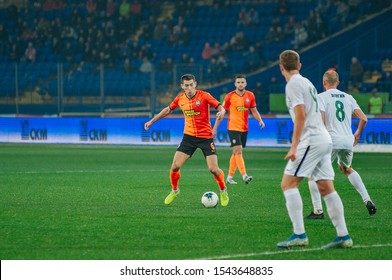 Kharkiv, Ukraine - October 27, 2019: Midfielder Taras Stepanenko In The Match Shakhtar Vs Olexandria