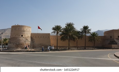 Khasab Fort In Oman By The Hormuz Strait