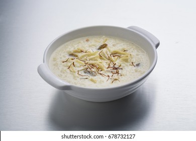 Kheer Or Rice Pudding Or Dessert