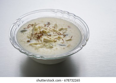 Kheer Or Rice Pudding Or Dessert