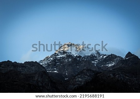 Similar – Berge in Graubünden (Schweiz)