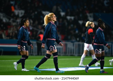 Kheira Hamraoui Of PSG During The Football Match Between Paris Saint-Germain And FC Bayern Munich (Munchen) On March 30, 2022 At Parc Des Princes Stadium In Paris, France.