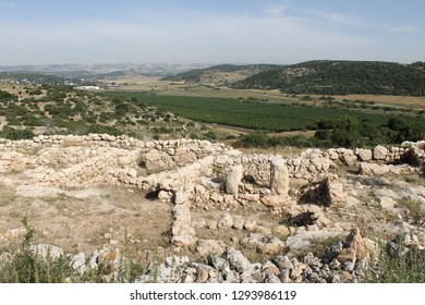 Khirbet Qeiyafa, Biblical Site Located In The Elah Valley, Israel. Strategic Location Associated With The Kingdom Of Judah And Debated By Archaeologists Whether It Contained The Palace Of King David