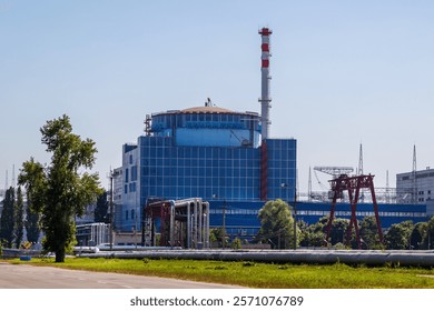 Khmelnytskyi nuclear power plant, operating power unit.