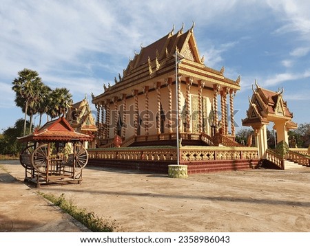 A khmer pagoda in Cambodia