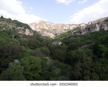 Khndzoresk Cave Village And The St. Hripsime Church 