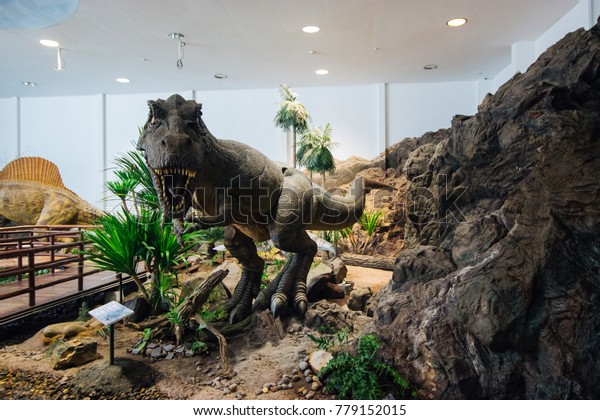 Khonkaen Thailand Oct 29 Phuwiang Dinosaur Stock Photo Edit