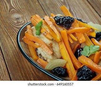 Khoresht E Havij - Persian Carrot Stew , Traditional Dish In Isfahan