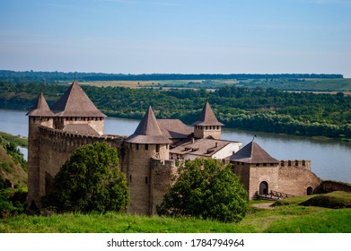 Khotyn fortess, castle in Ukraine. One of seven wonders of Ukraine. Medieval castle - Shutterstock ID 1784794964