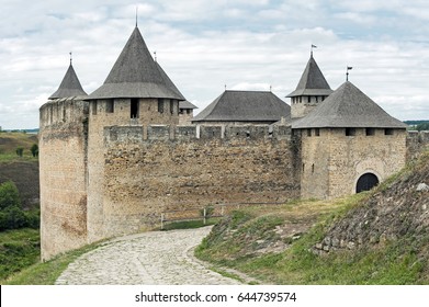 Khotyn Fortress in Ukraine - Shutterstock ID 644739574