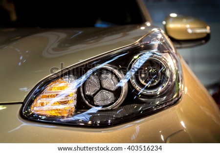 KIA head light