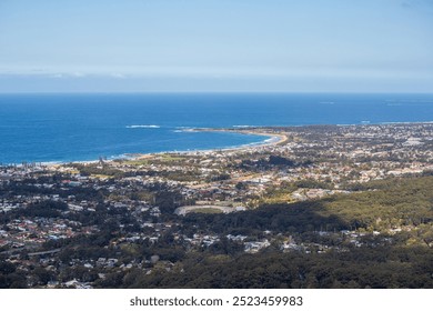 Kiama, Wollongong, NSW, coastal, Australia, scenic, ocean, cliffs, sea, waves, beaches, natural beauty, lighthouse, blowhole, sunrise, sunset, golden hour, dramatic, coastline, rolling hills, rugged - Powered by Shutterstock