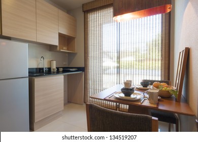 Kichen Room And Small Dining Table.