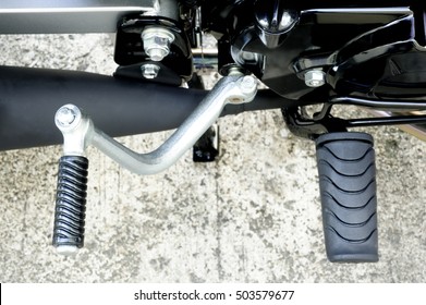 Kick Start Motorcycle And Motorcycle Footrest