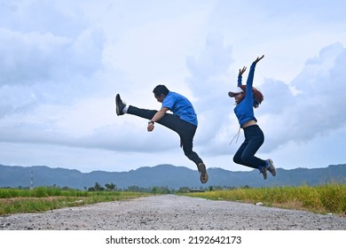 Kick Start On The Road Of Paddy Field