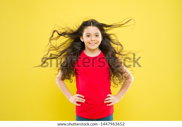 Kid Cute Face Adorable Curly Hairstyle Stock Photo Edit Now