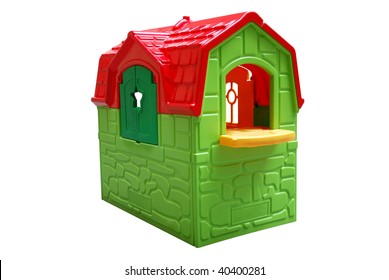 Kid House Toy Isolated