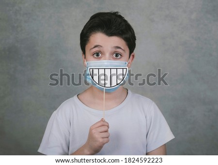 Similar – funny and smiling child