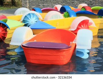 Kid Paddle Boat, Colorful