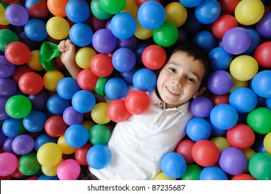 Kid, Play, Ball - Little Boy Playing With Balls