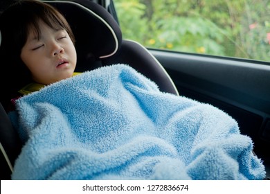 Kid Sleep On Car, Child Feel Sick, Sleep On Car Seat
