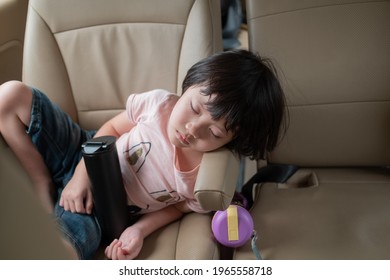 Kid Sleep On Car, Child Feel Sick, Sleep On Car Seat
