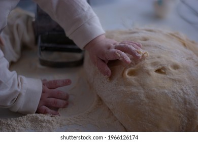 The Kid Stuck His Hands In The Dough