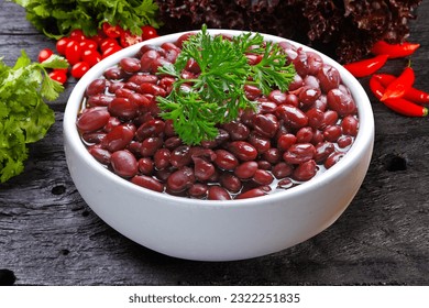 kidney bean, Red kidney beans
	
