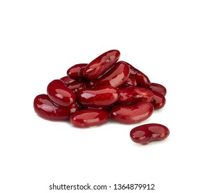 Kidney Beans On White Background 