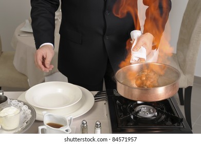 Kidneys Flambé