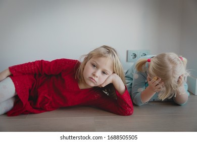 Kids Bored And Tired Of Staying Home