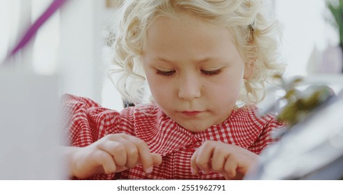 Kids as business executive sitting at desk in office 4k - Powered by Shutterstock