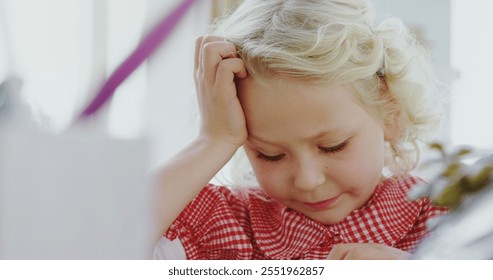 Kids as business executive sitting at desk in office 4k - Powered by Shutterstock