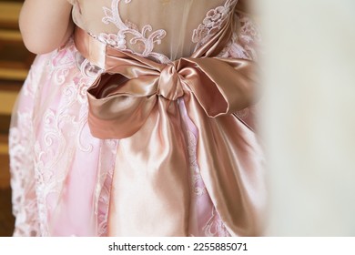 Kid's dress full of details - Shutterstock ID 2255885071