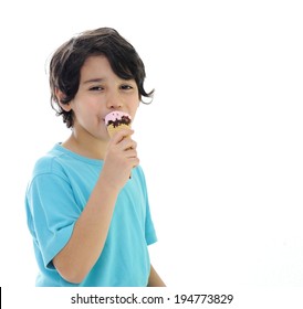 Kids Eating Ice-cream