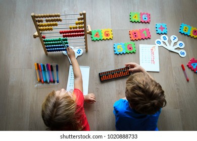 Kids Learning Numbers, Mental Arithmetic, Abacus Calculation