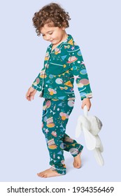 Kids Pajama With Birthday Party Pattern